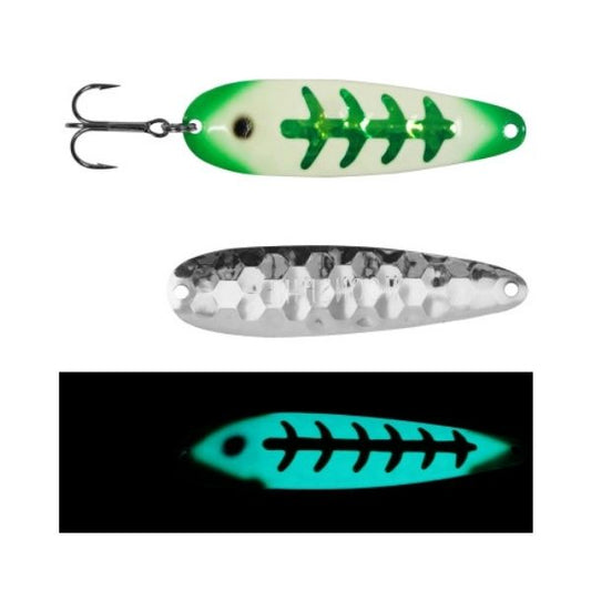 Moonshine Lures Trolling Spoon Green Jeans
