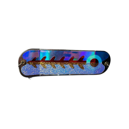Sal-Eye 8" Salmon Flasher Casper (Blue) Chrome