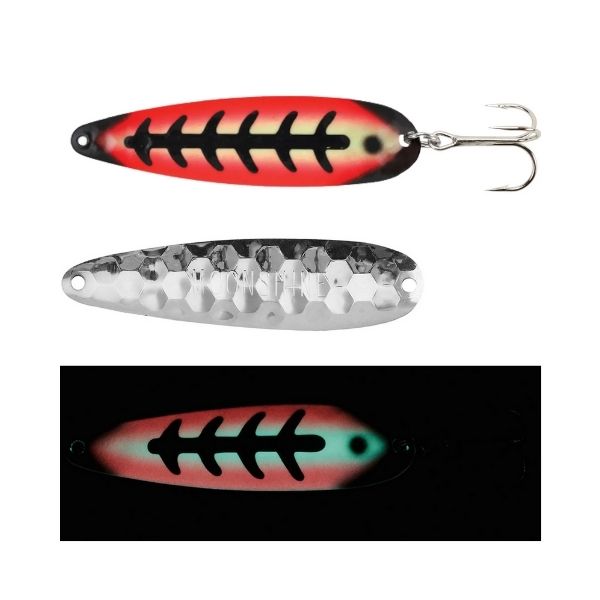 Moonshine Lures Trolling Spoon Red Hulk