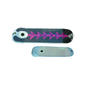 Sal-Eye 8" Salmon Flashers Black Raspberry Chrome