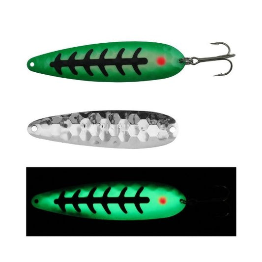 Moonshine Lures Trolling Spoon Grinchy