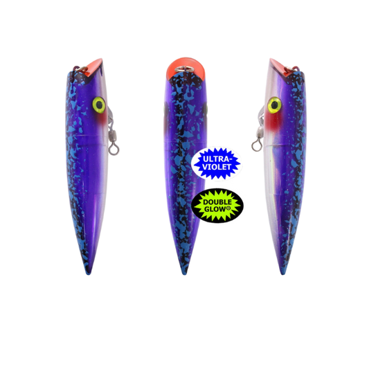 SH Ace Hi Super Pearl UV - Glow/Purple Splatter Back