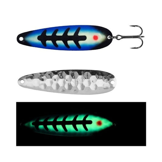 Moonshine Lures Trolling Spoon Blue Hulk