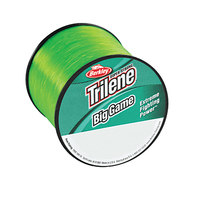 Berkley Trilene Big Game 1/4lb Spool, Assorted Line Sizes, Solar