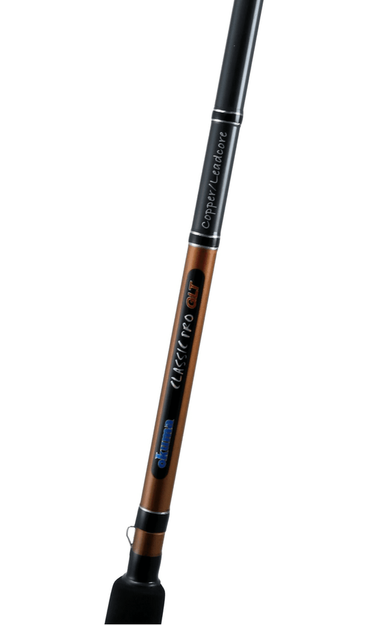 okuma classic pro glt copper lead core trolling rod CP-DD-902M footed guides and titanium oxide inserts Okuma Trolling Reels Okuma Classic