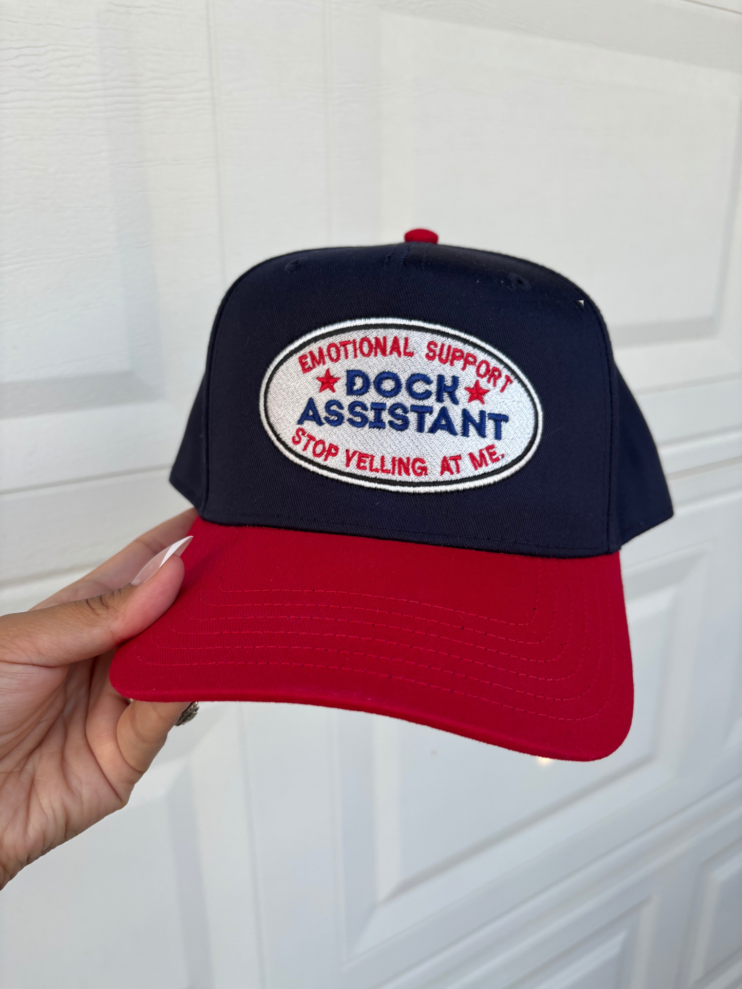 Emotional Support Dock Assistant Hat 