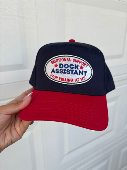 Emotional Support Dock Assistant Hat 
