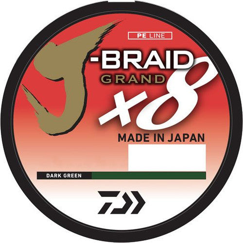 J-BRAID® x8 GRAND BRAIDED LINE