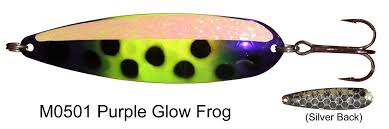 DW Spoon Purple Glow Frog