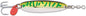 Krocodile Casting Spoon 5/8OZ