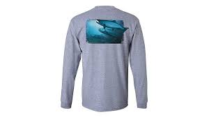 Calcutta Salmon Trio Men's Long Sleeve T-Shirt  SZ Medium