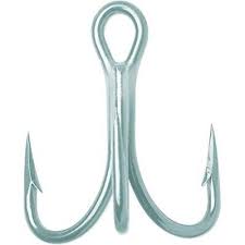 VMC O'Shaughnessy Treble Hook 1/0SZ 5PK 9626 PS