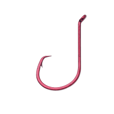 VMC Sport Circle Hook Off Set Vanadium Steel Red 7384TR