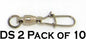 Dreamweaver Competition Grade Duo Lock Swivel 10PK