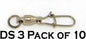 Dreamweaver Competition Grade Duo Lock Swivel 10PK