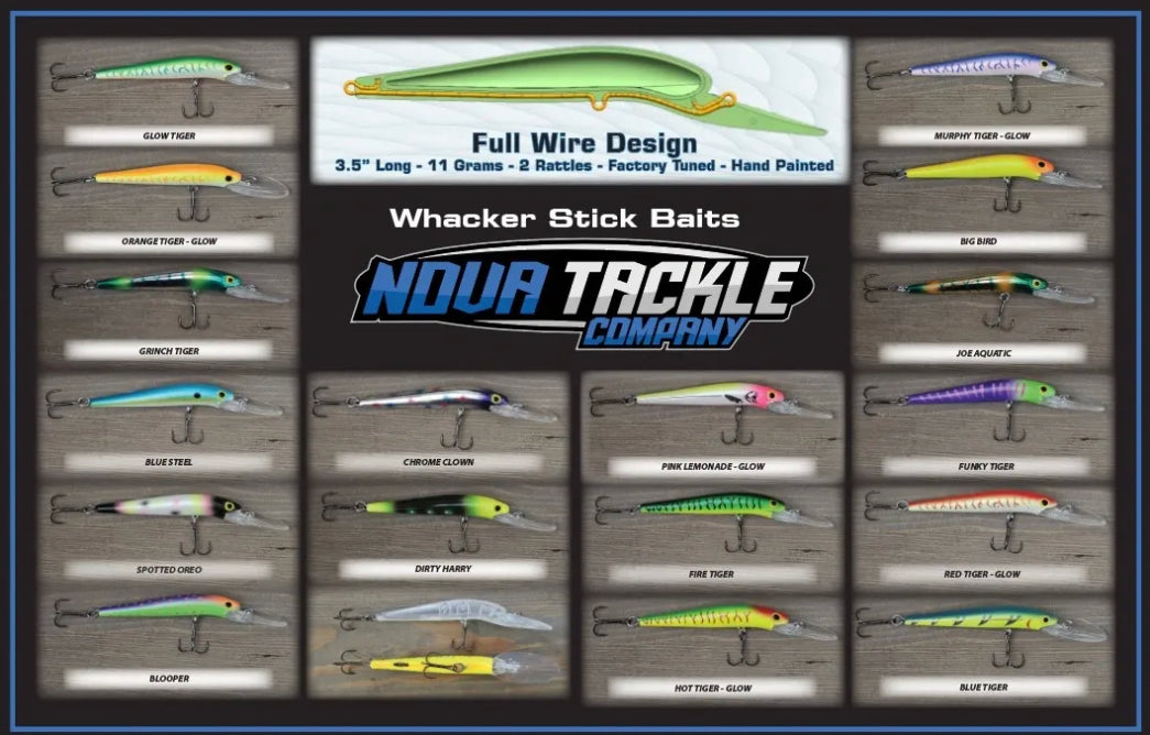 NOVA Wacker 3.5” Deep Diving Stick Bait