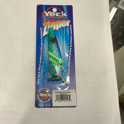 Yeck Zipper UV Blue/Green Dolphin