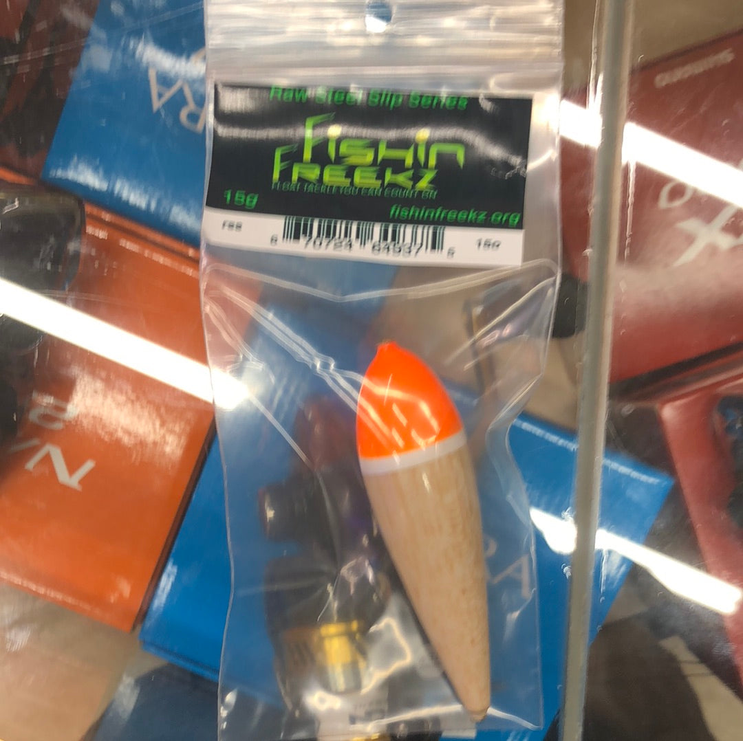 Raw steel slip bobber series Fishin Freekz 18g