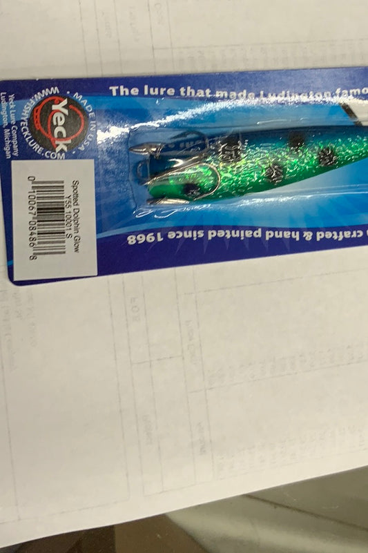 Yeck Zipper Spotted Dolphin Glow