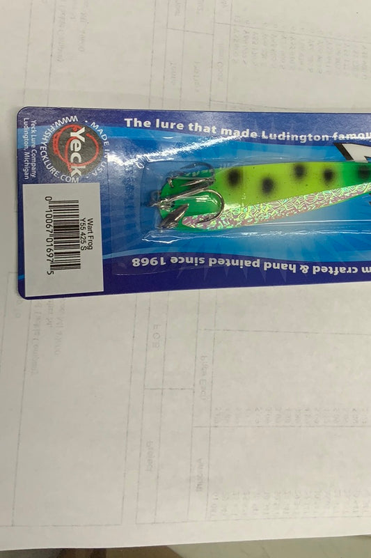 Yeck Zipper Wart Frog
