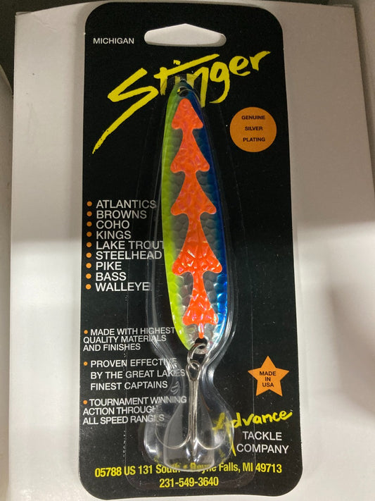 Stinger Trolling Spoon Coyote Silver Plate