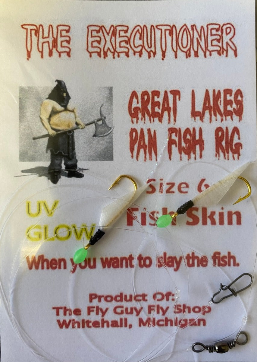 The Executioner Great Lakes Panfish Rig Fish Skin SZ 4