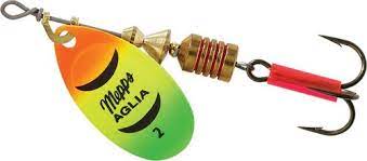 Mepp's Aglia Plain Treble Fishing Lure, 1/4-Ounce, Rainbow Trout, B3 RBT