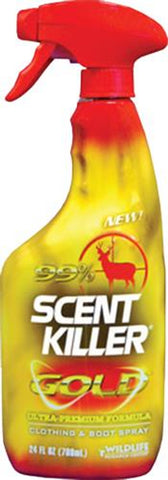 Scent Killer Gold Clothing Spray With Hunt Dry