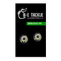 B&E Tackle LED Fly Eyes 2PK