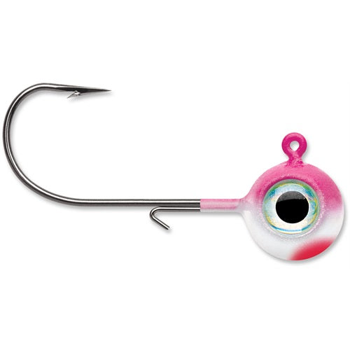 VMC Neon Moon Eye Jig 1/4Oz Pink Pearl 4Pk