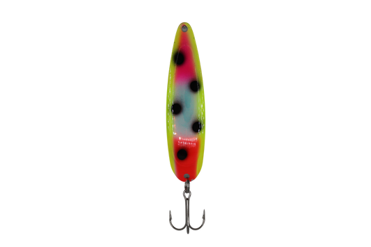 Stinger Trolling Spoon Jelly Belly UV Silver Plated