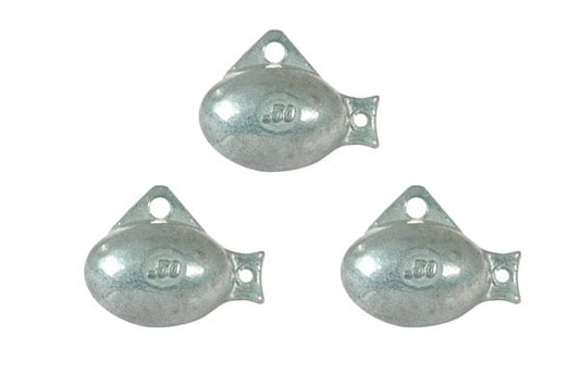 Off Shore Tackle OR20 1/2OZ Guppy Weight 3PK
