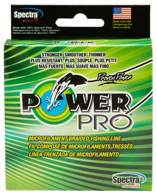 Power Pro Braided Spectra Hi Vis Yellow