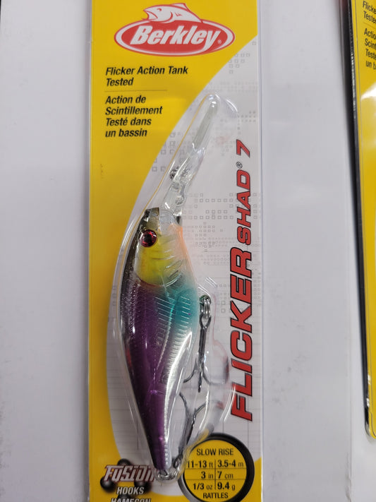 Berkley Flicker Shad 1/3oz Yellow Tail