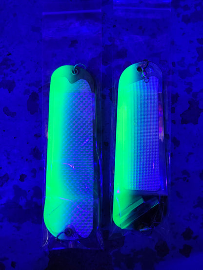 Gator Bait 8" Double Fin Flasher Livewire