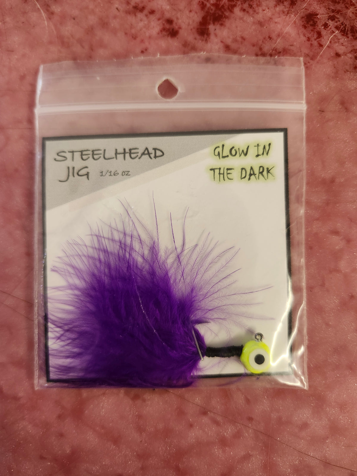 Don's Tackle Steelhead Jig Glow In the Dark
