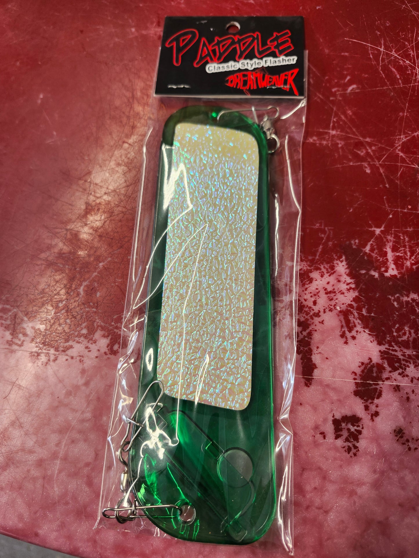 Paddle Flip Fin FF76300-8 Emerald Green Crush