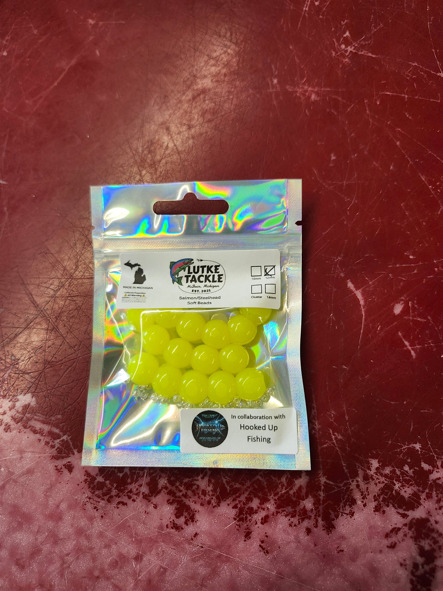 Lutke Tackle Salmon/Steelhead Soft Beads 12mm