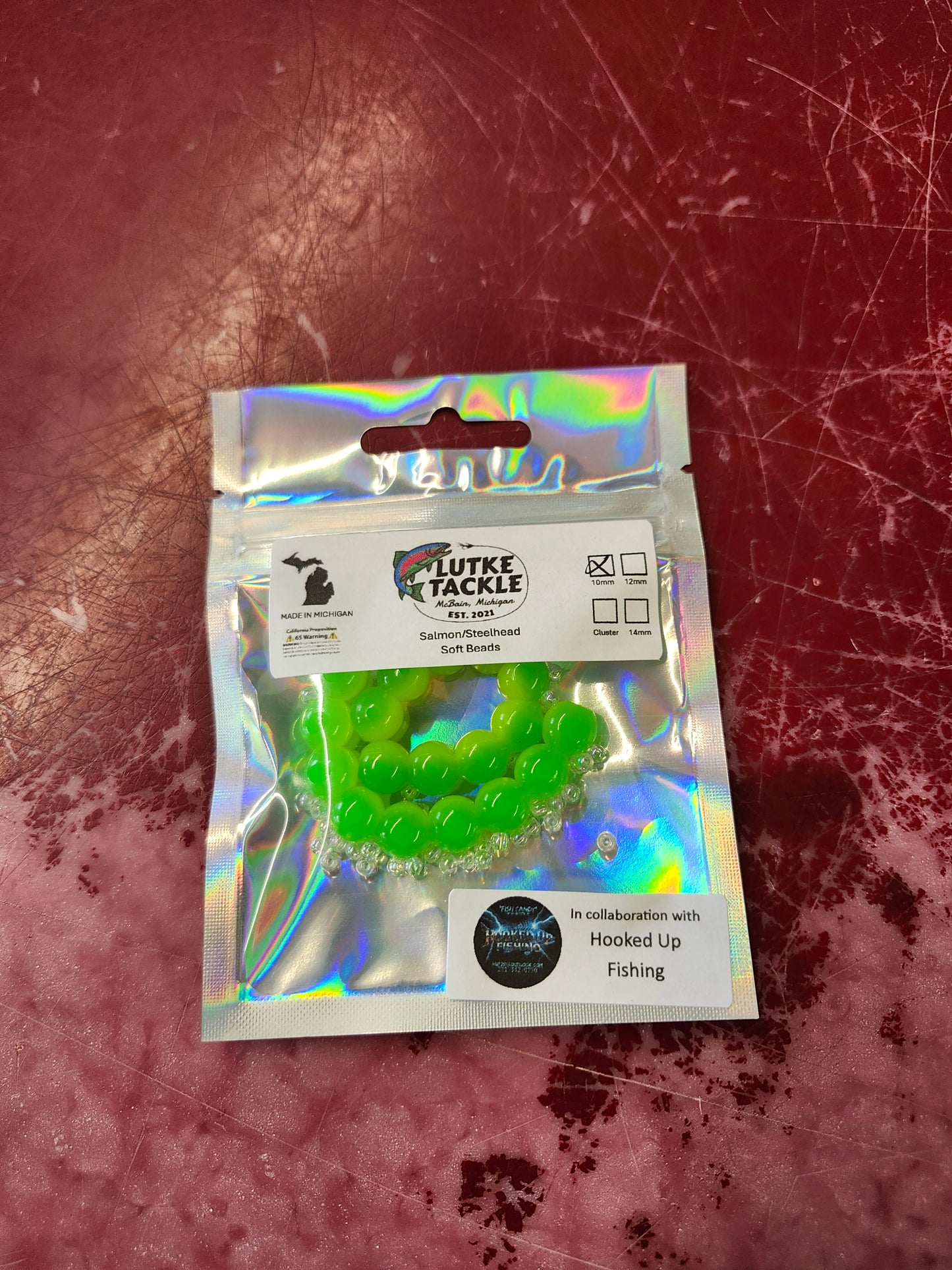 Lutke Tackle Salmon/Steelhead Soft Beads 10mm