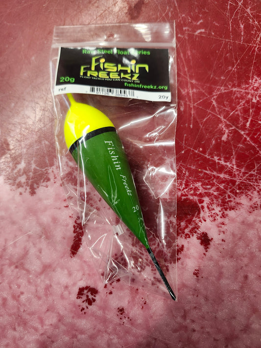 20gram Fixed Float Yellow/Green Fixed Float