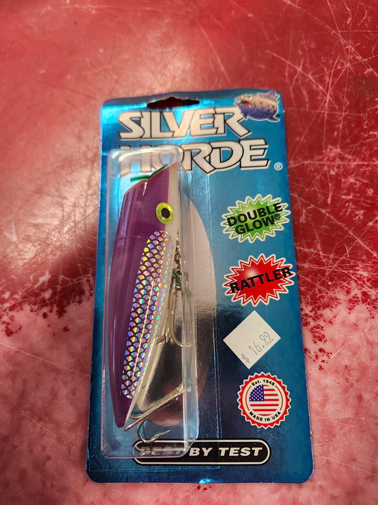 Silver Horde 5 w/Ratttle Glow Purple Cop Car