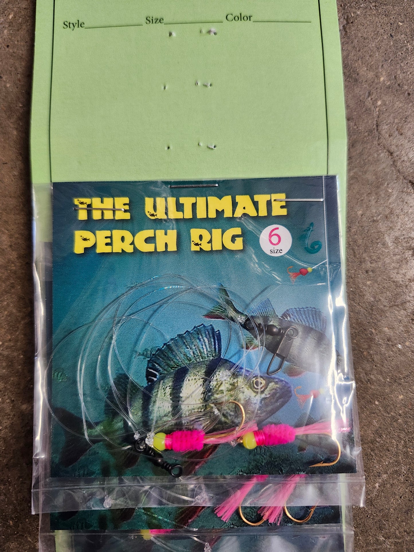 Don's Tackle Glow Getter Pan Fish - Perch Rig SZ 6