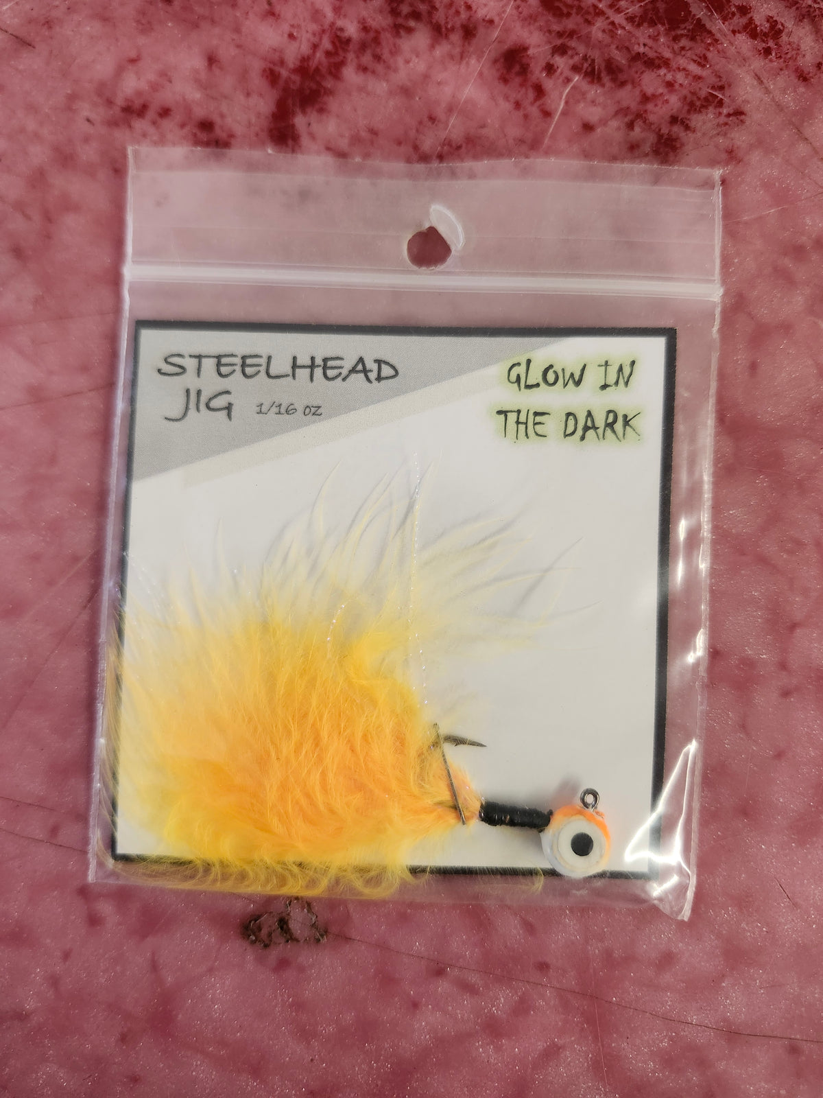 Don's Tackle Steelhead Jig Glow In the Dark