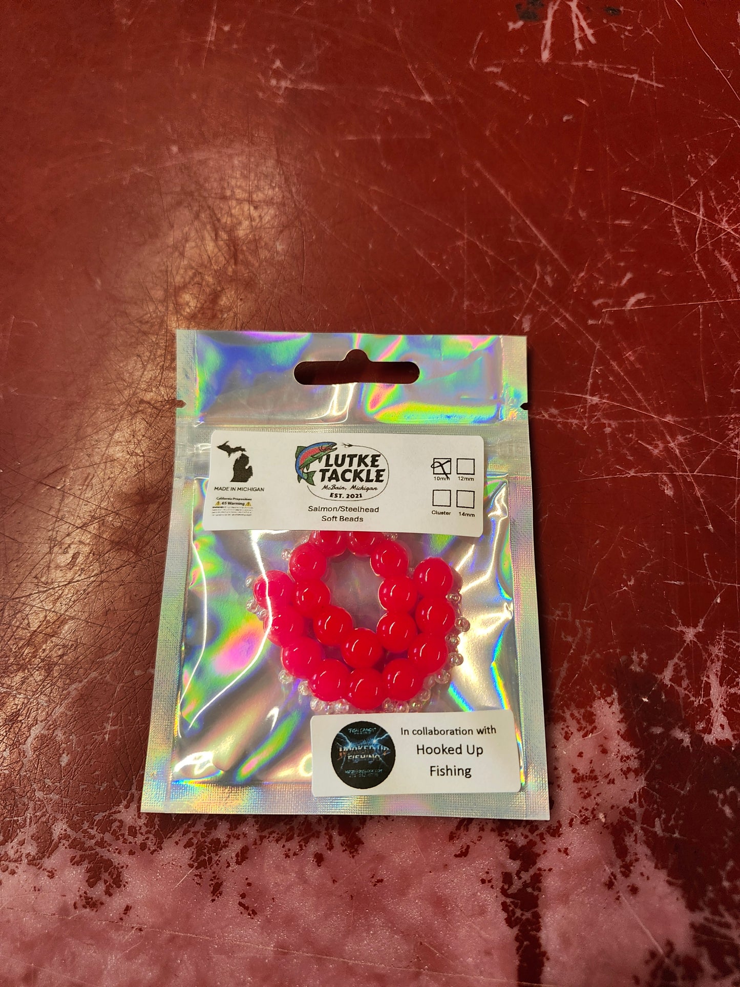 Lutke Tackle Salmon/Steelhead Soft Beads 10mm