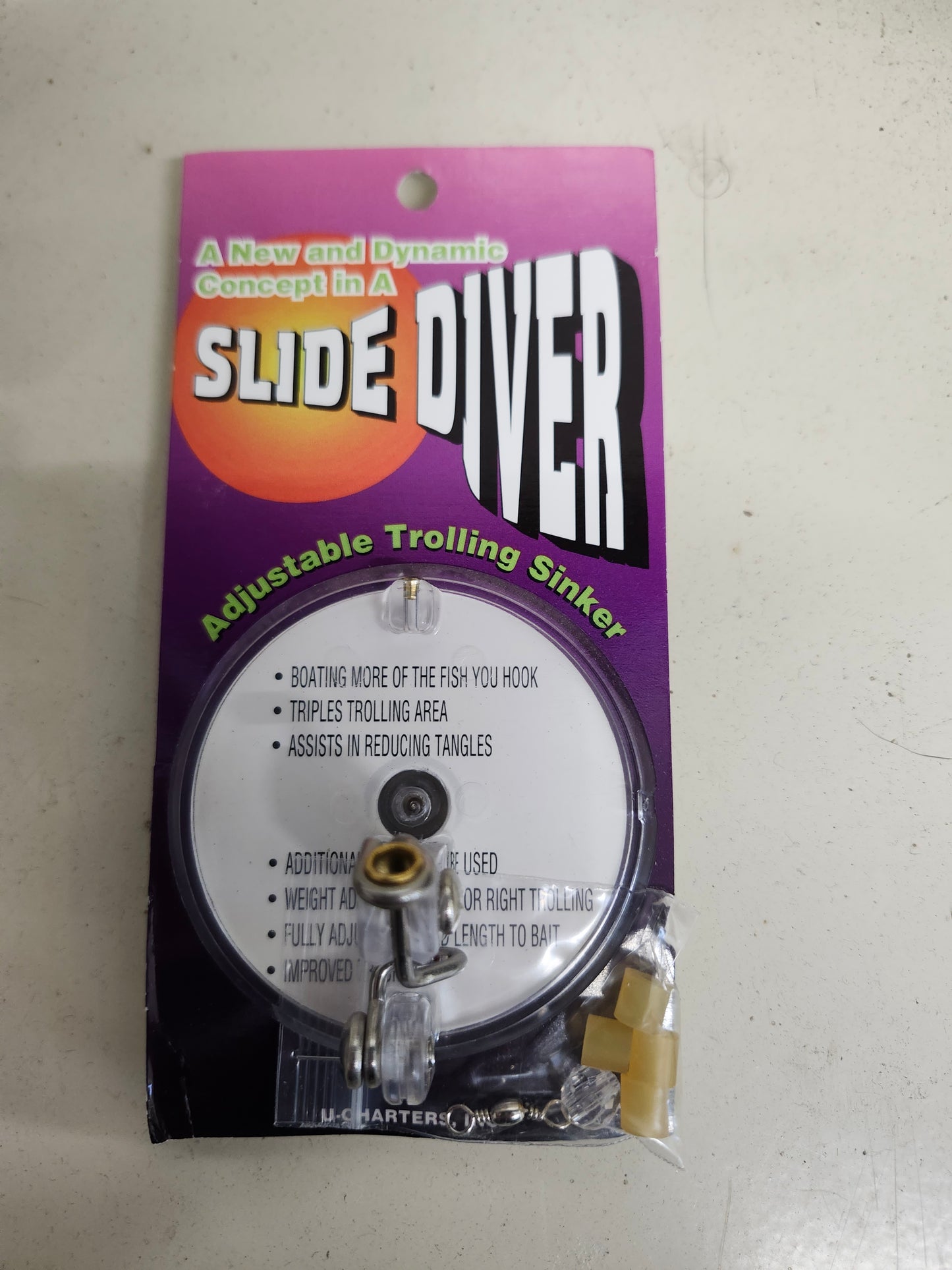 U Charters Slide Diver #00 Slide Diver clear