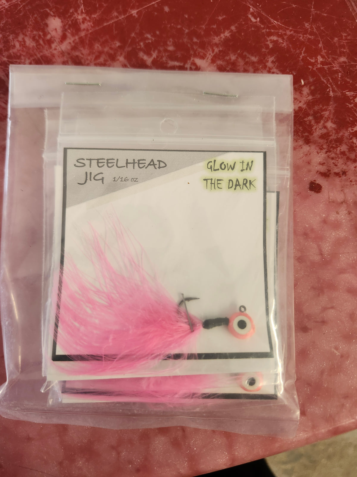 Don's Tackle Steelhead Jig Glow In the Dark
