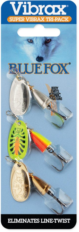 Blue Fox Super Vibrax Tri-Pack