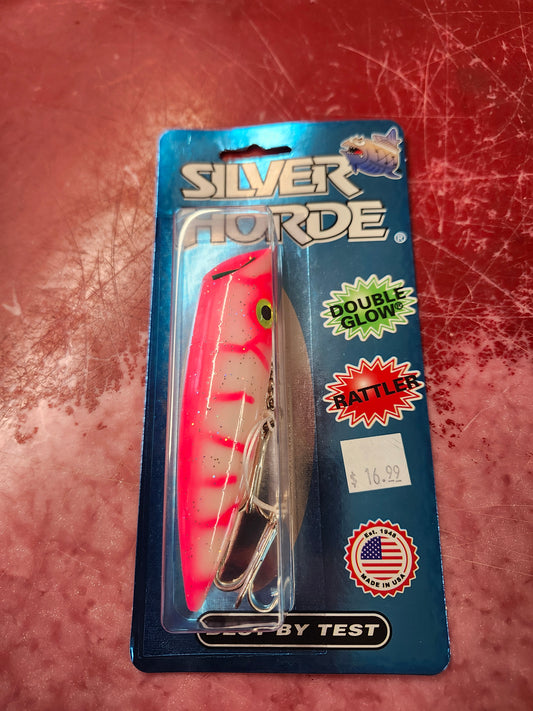 Silver Horde 5 w/Rattle Glow Pink Lightning