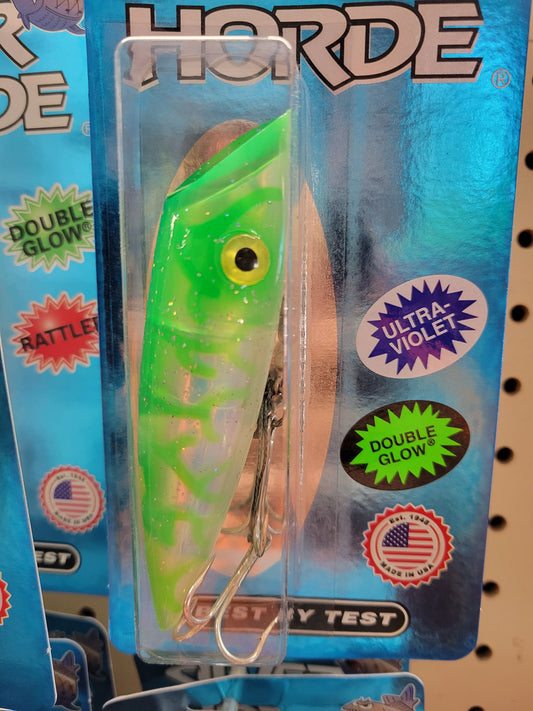 Silver Horde Super Pearl UV-Glow/Green Lightning