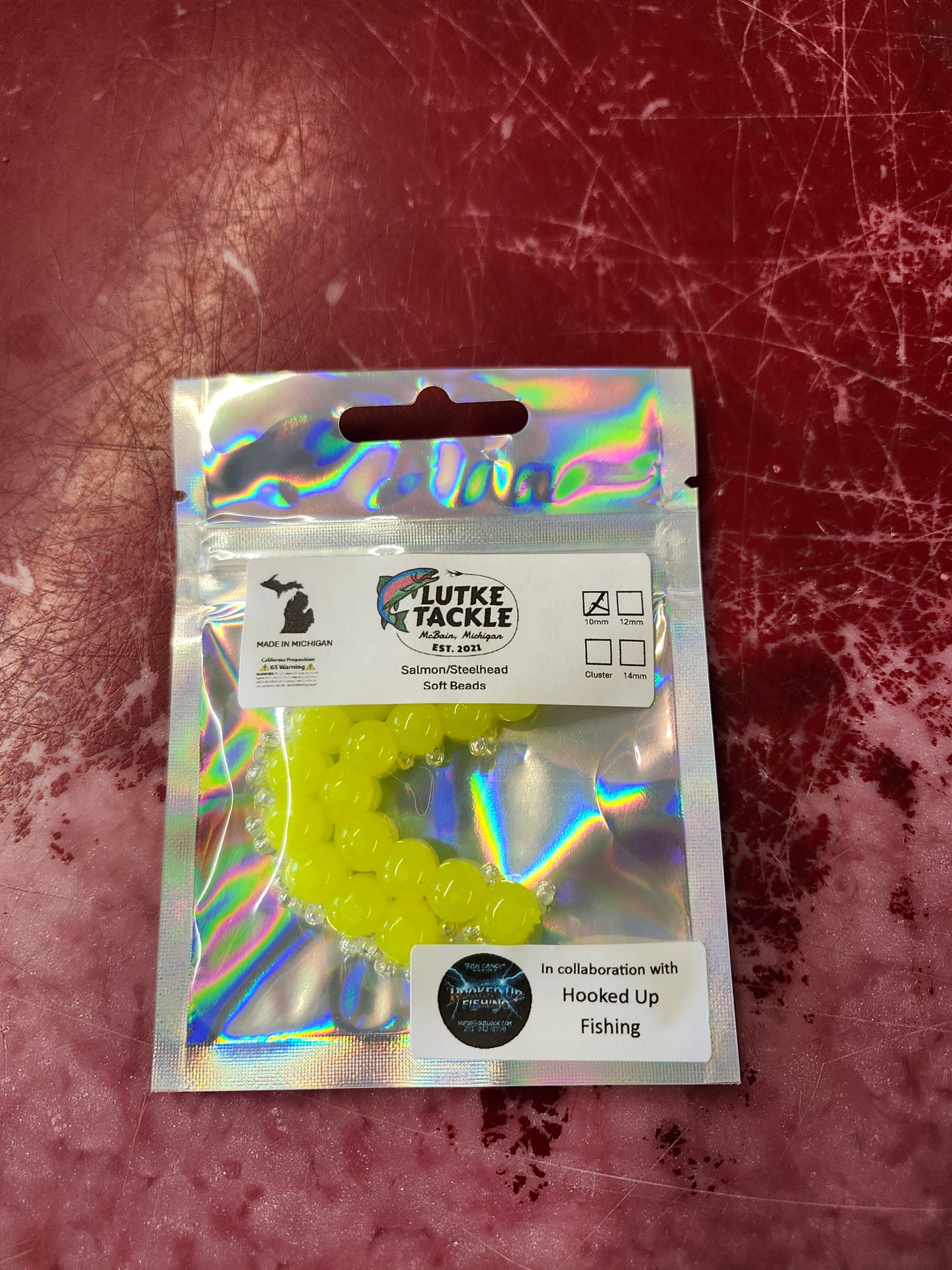 Lutke Tackle Salmon/Steelhead Soft Beads 10mm